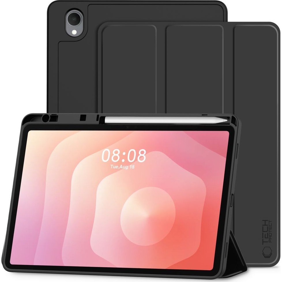 Etui z klapką Tech-Protect SC Pen do Samsung Galaxy Tab S11 11.0", czarne